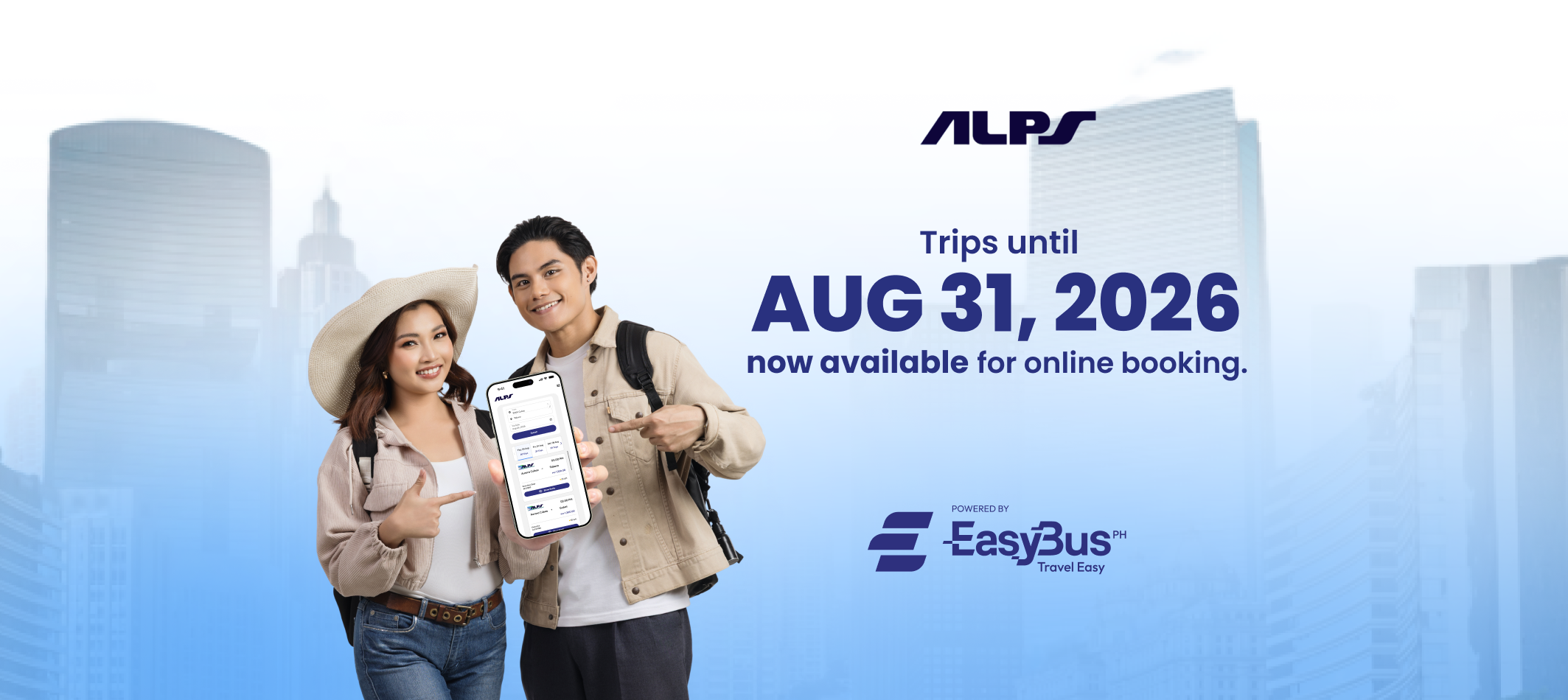 Alps August Announcement Banner