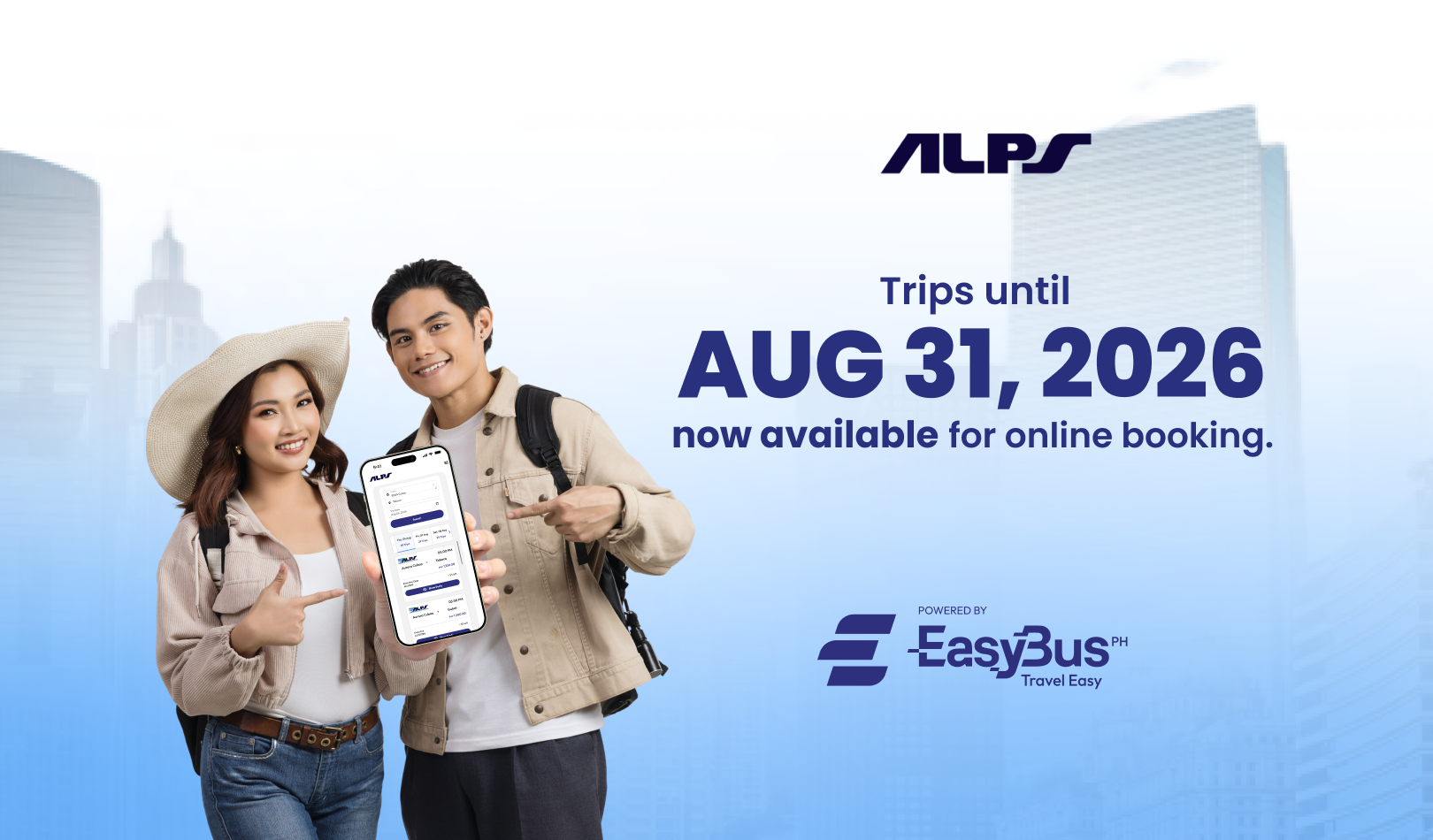 Alps August Announcement Banner